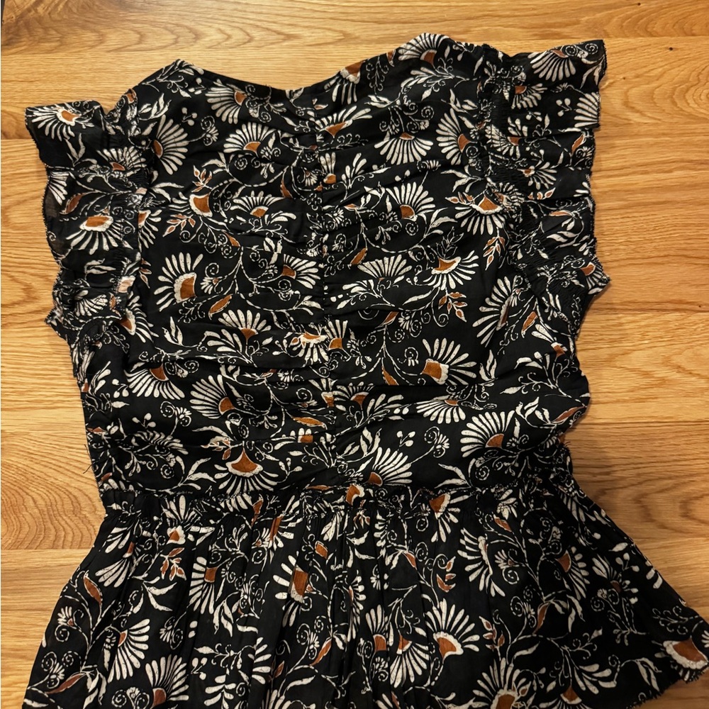 XS Cali Cassia Ruffle Sleeve Top - By Rails - Picture 3 of 9